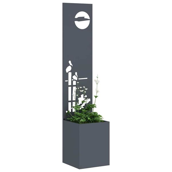 vidaXL &Eacute;cran de confidentialit&eacute; de jardin Anthracite 32 x 140 cm