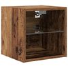 vidaXL Unit&eacute; murale de TV 6 pcs Bois Ancien Bois d'ing&eacute;nierie