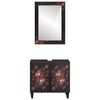 vidaXL Ensemble de Meubles de Salle de Bain Montage mural 2 pcs