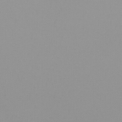 vidaXL Coussin de palette gris 80x80x12 cm tissu