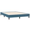 vidaXL Sommier &agrave; lattes de lit sans matelas 160x210 cm velours