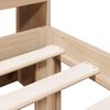 vidaXL Lit biblioth&egrave;que sans matelas 75x190 cm bois de pin massif