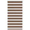 vidaXL Store z&egrave;bre marron 80x100 cm largeur du tissu 75,9 cm polyester