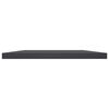 vidaXL Panneaux de biblioth&egrave;que 4 pcs Gris 100x30x1,5 cm Agglom&eacute;r&eacute;
