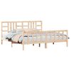 vidaXL Cadre de lit sans matelas 200x200 cm bois massif de pin