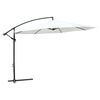 vidaXL Parasol Suspendu Blanc
