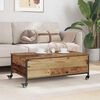 vidaXL Table basse Bois Ancien 91 x 55 x 32 cm Bois d'ing&eacute;nierie
