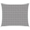 vidaXL Voile d'ombre 2,5 x 4 m HDPE Rectangulaire Anthracite et blanc
