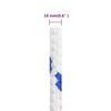vidaXL Corde de bateau Blanc 16 mm 25 m Polypropyl&egrave;ne