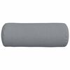 vidaXL Coussins d'accent 2 pcs Gris clair &Oslash; 25 x 70 cm tissu
