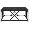 vidaXL Table basse Ch&ecirc;ne noir 70 x 70 x 30 cm Bois d'ing&eacute;nierie
