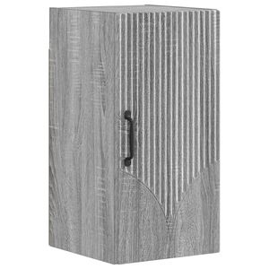 vidaXL Armoire murale de salle de bain HOORN Sonoma gris