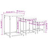 vidaXL Tables basses gigognes 3 pcs sonoma gris bois d'ing&eacute;nierie