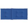 vidaXL Chaises de jardin inclinables lot de 4 et coussins bois teck