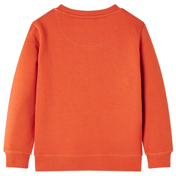 Sweatshirt pour enfants orange 92