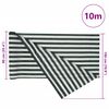 vidaXL Filet brise-vue vert et blanc 1,8x10 m PEHD 195 g/m&sup2;