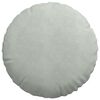 vidaXL Coussins de si&egrave;ge 2 pcs Gris clair &Oslash; 40 x 13 cm Velours