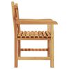 vidaXL Chaise de jardin 2 pcs 60 x 58 x 90 cm Bois de teck massif