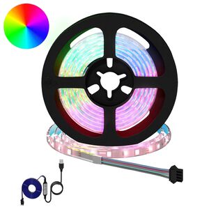 vidaXL Bande LED 2 pcs Noir et Transparent 1300 mm Cuivre et plastique