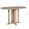vidaXL Ensemble de Mobilier 5 pcs Marron