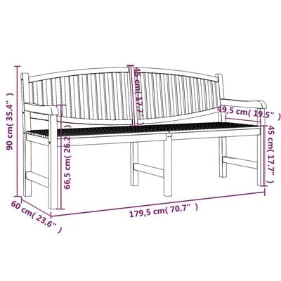 vidaXL Ensemble à manger de jardin 4 pcs Bois de teck massif