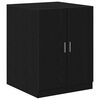 vidaXL Cabinet pour lave-linge 2 pcs Ch&ecirc;ne noir 70,5 x 71,5 x 181,5 cm