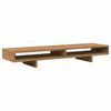 vidaXL Support de moniteur ch&ecirc;ne artisanal 100x27x15cm bois ing&eacute;nierie