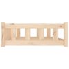 vidaXL Lit pour chien 105,5 x 75,5 x 28 cm Bois de pin massif