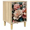 vidaXL Table de chevet BORNE Ch&ecirc;ne Sonoma 36 x 33 x 50 cm