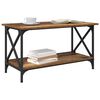 vidaXL Table basse Bois ancien 80 x 45 x 45.5 cm Bois d'ing&eacute;nierie