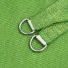 vidaXL Voile d'ombrage 160 g/m² Vert clair 4x4 m PEHD