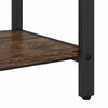 vidaXL Porte-manteau Ch&ecirc;ne fum&eacute; 95 x 34 x 184 cm Bois d'ing&eacute;nierie
