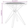 vidaXL Ensemble &agrave; manger de jardin 5 pcs Bois d'acacia solide
