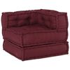 vidaXL Canap&eacute; modulaire marron 70x70x54 tissu