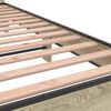 vidaXL Cadre de lit sans matelas ch&ecirc;ne sonoma 180x200 cm