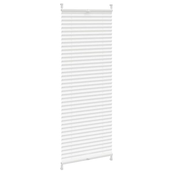 vidaXL Store plissé 50x125 cm Blanc