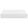 vidaXL Étagères murales flottantes 2 pcs blanc 23x23,5x3,8 cm MDF
