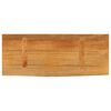 vidaXL Dessus de table &agrave; bord vivant 70x40x3,8 cm bois massif manguier