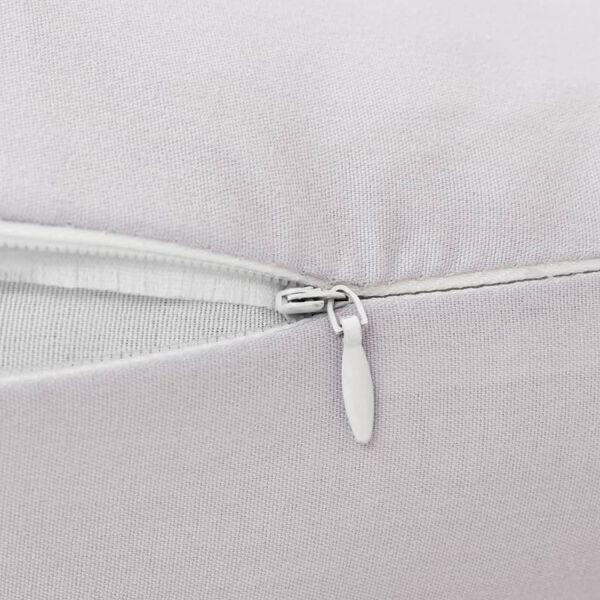 vidaXL Coussin de grossesse en forme de J 54x(36-43) cm Gris