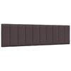 vidaXL Lit avec matelas Hanko marron fonc&eacute; 180x200 cm tissu