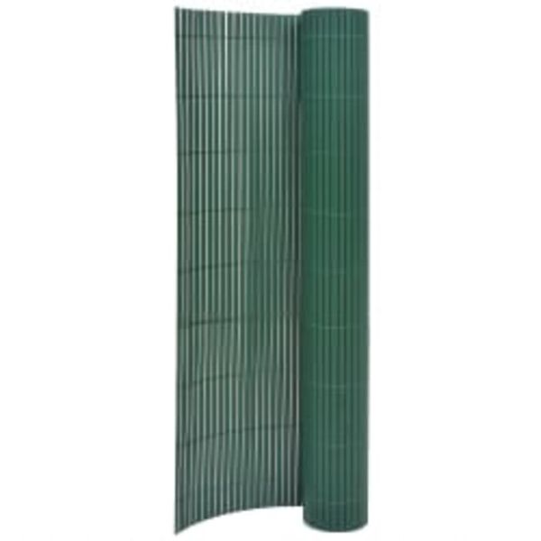 vidaXL Cl&ocirc;ture de jardin double face 110x400 cm Vert