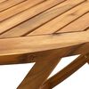 vidaXL Ensemble &agrave; Manger de jardin 7pcs bois d'acacia solide textil&egrave;ne