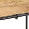 vidaXL Table console 110x42x76 cm bois massif de manguier brut