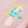 T-shirt pour enfants rose clair 104