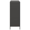 vidaXL Buffet haut noir 101,5x39x103,5 cm acier