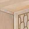 vidaXL Buffet 60x33x100 cm bois de manguier massif