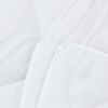 vidaXL Duvet 2-en-1 Blanc 135 x 200 cm Polyester