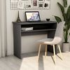 vidaXL Bureau Gris 90x50x74 cm Agglom&eacute;r&eacute;
