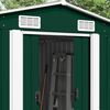 vidaXL Abri de jardin 257x489x181 cm M&eacute;tal Vert