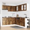 vidaXL Ensemble d'armoires de cuisine 11 pcs Porto bois d'ing&eacute;nierie